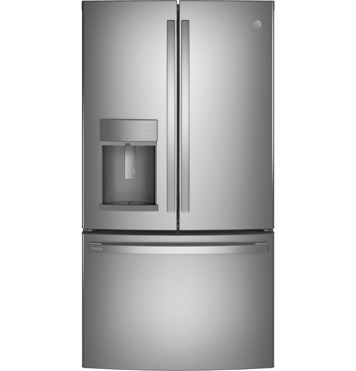 GE Profile™ PYE22KYNFS Counter-Depth French-Door Refrigerator with Hands-Free AutoFill